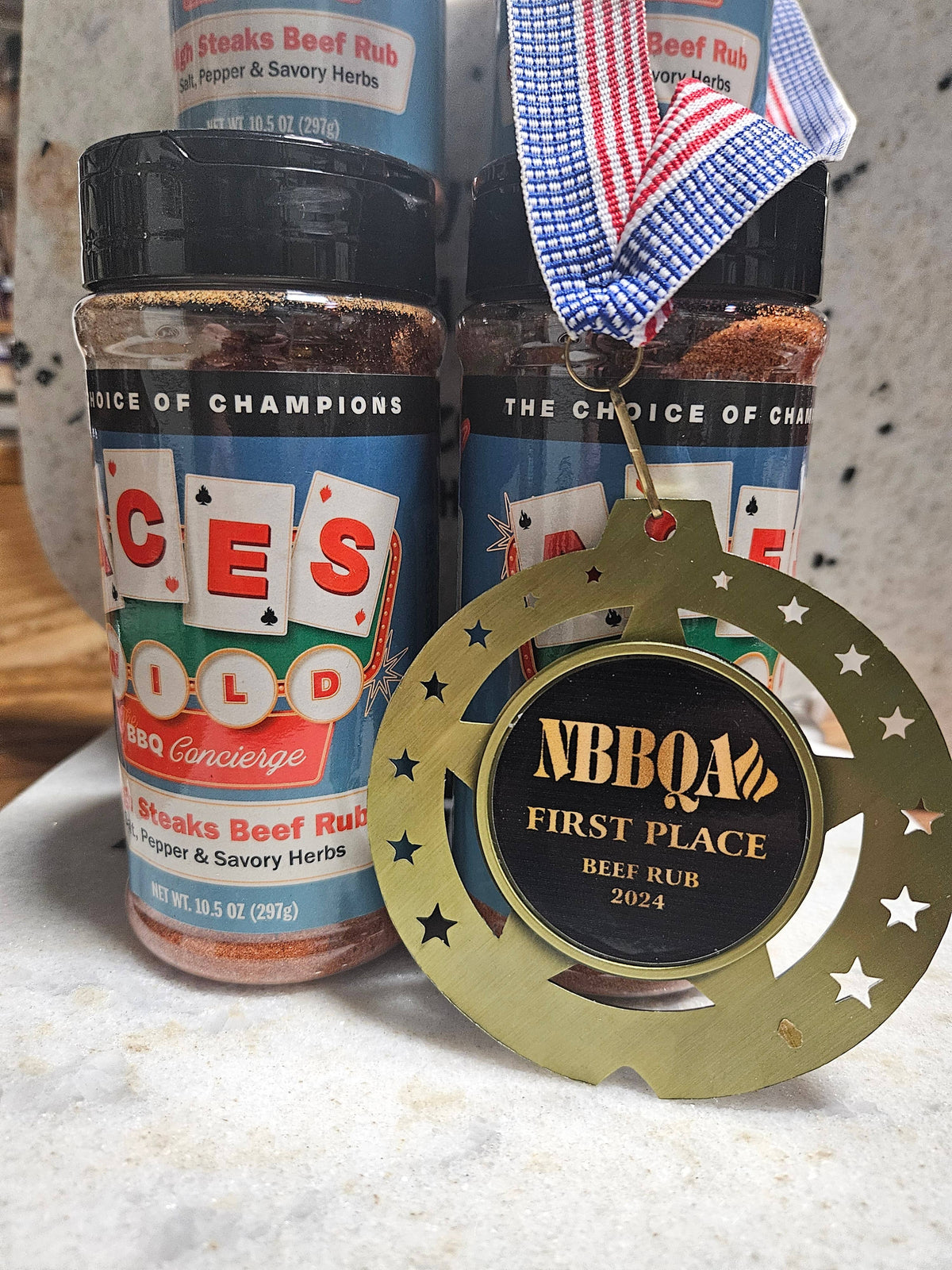 Aces Wild BBQ High Steaks Beef Rub