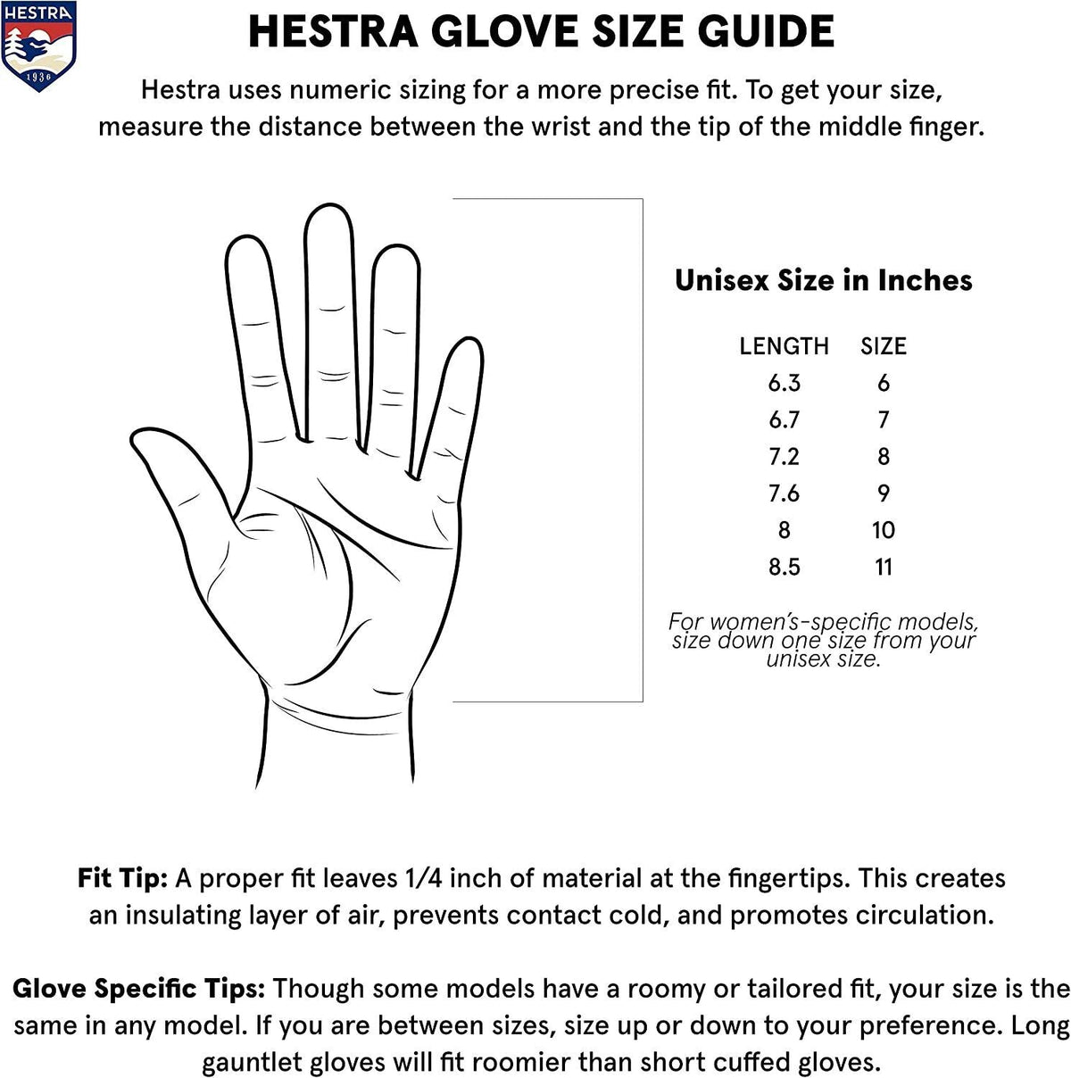 Hestra Seam Sealed Mittens Size 11