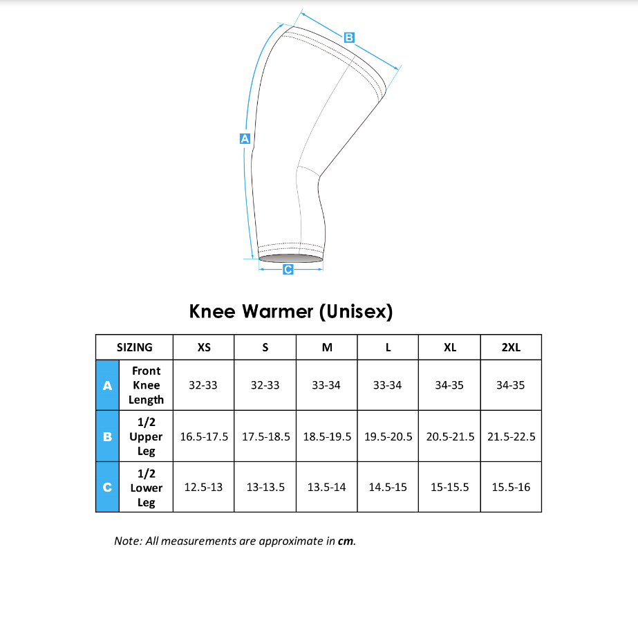 Evo Unisex Polar Fleece Performance Knee Warmers