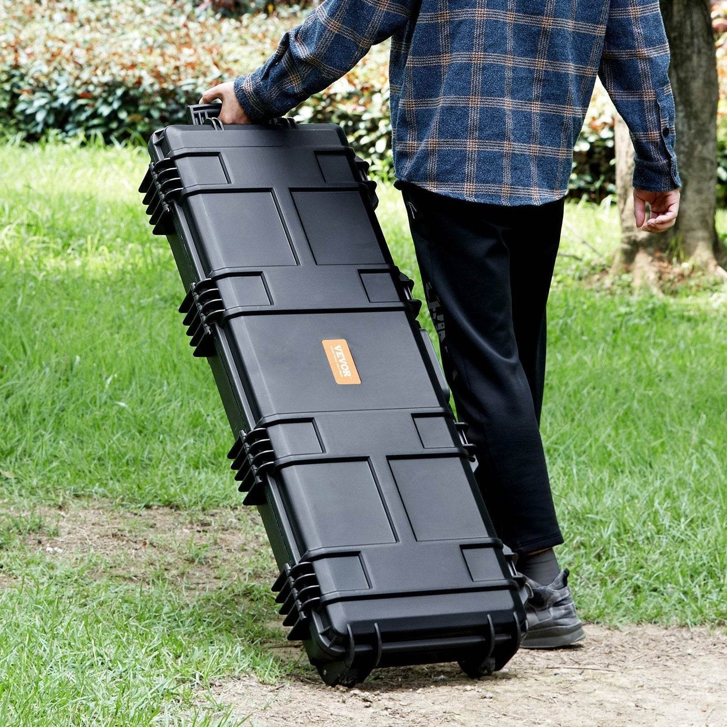 VEVOR Heavy Duty Hard Rifle Case Wheel Tactical Range Case Weapon Care and Accessories