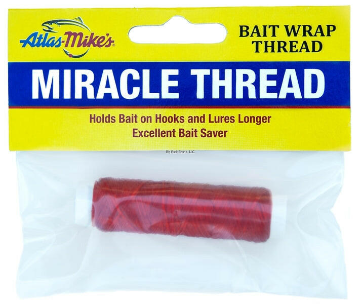 Atlas-Mike's Miracle Thread Bait Wrap Thread Red
