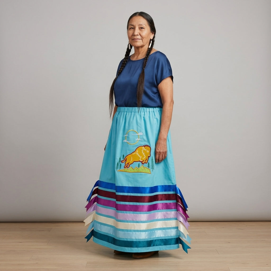 Plains Spirit Ribbon Skirt