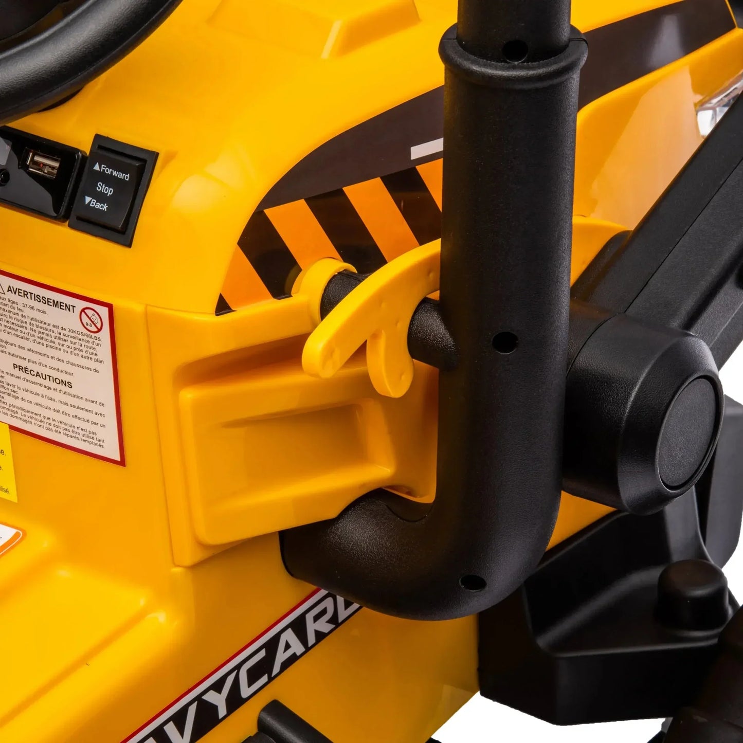 12V Excavator Tractor Kids Ride On Car with Remote Control