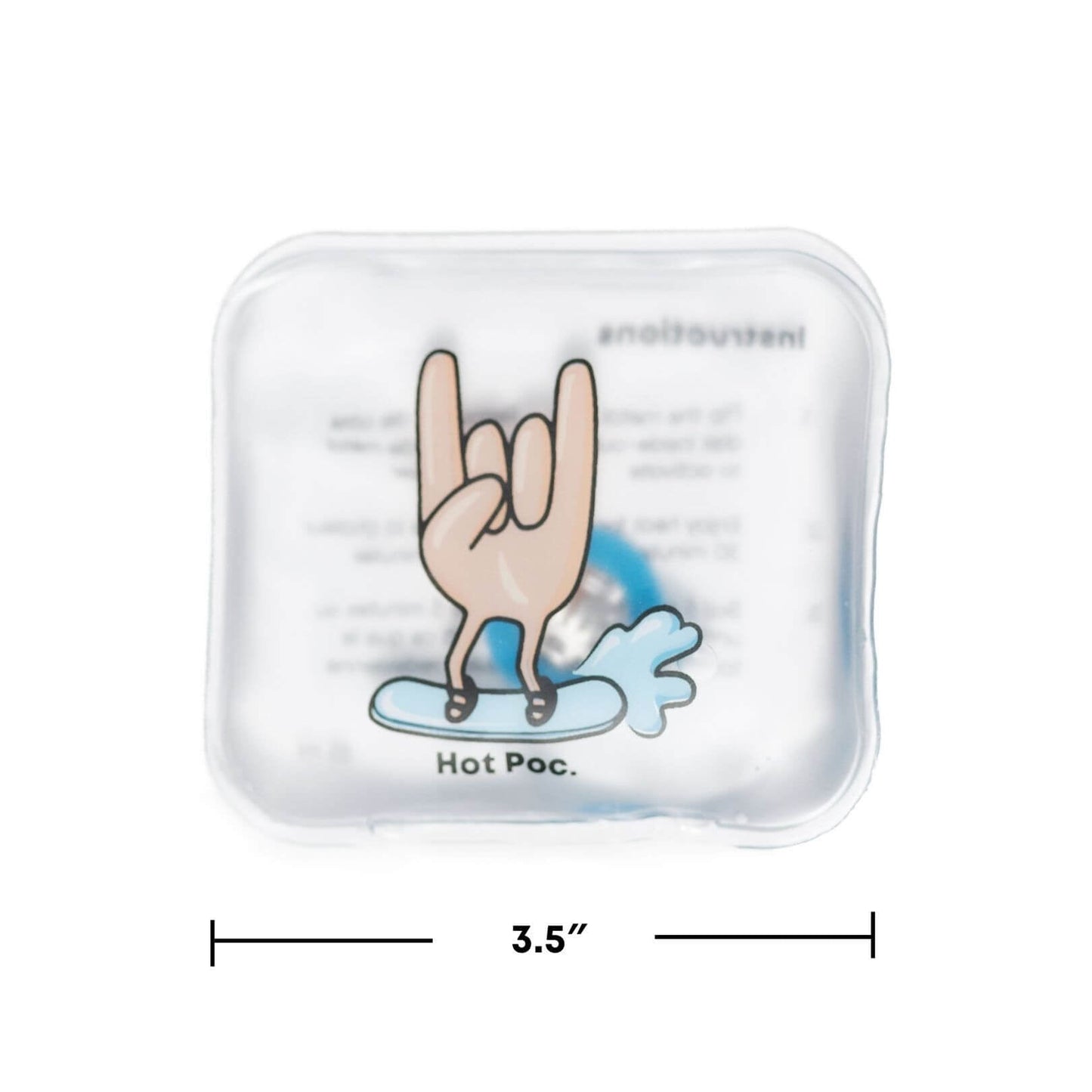 Hot Poc Eco-Friendly Reusable Hand Warmers (4-Pack)