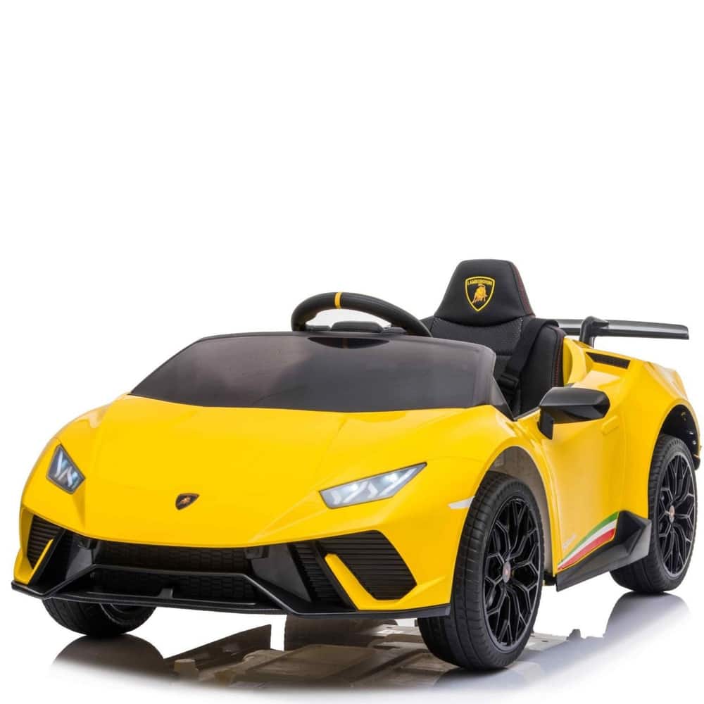 2026 12V Lamborghini Huracan DELUXE Kids Electric Ride On Car with Remote Control