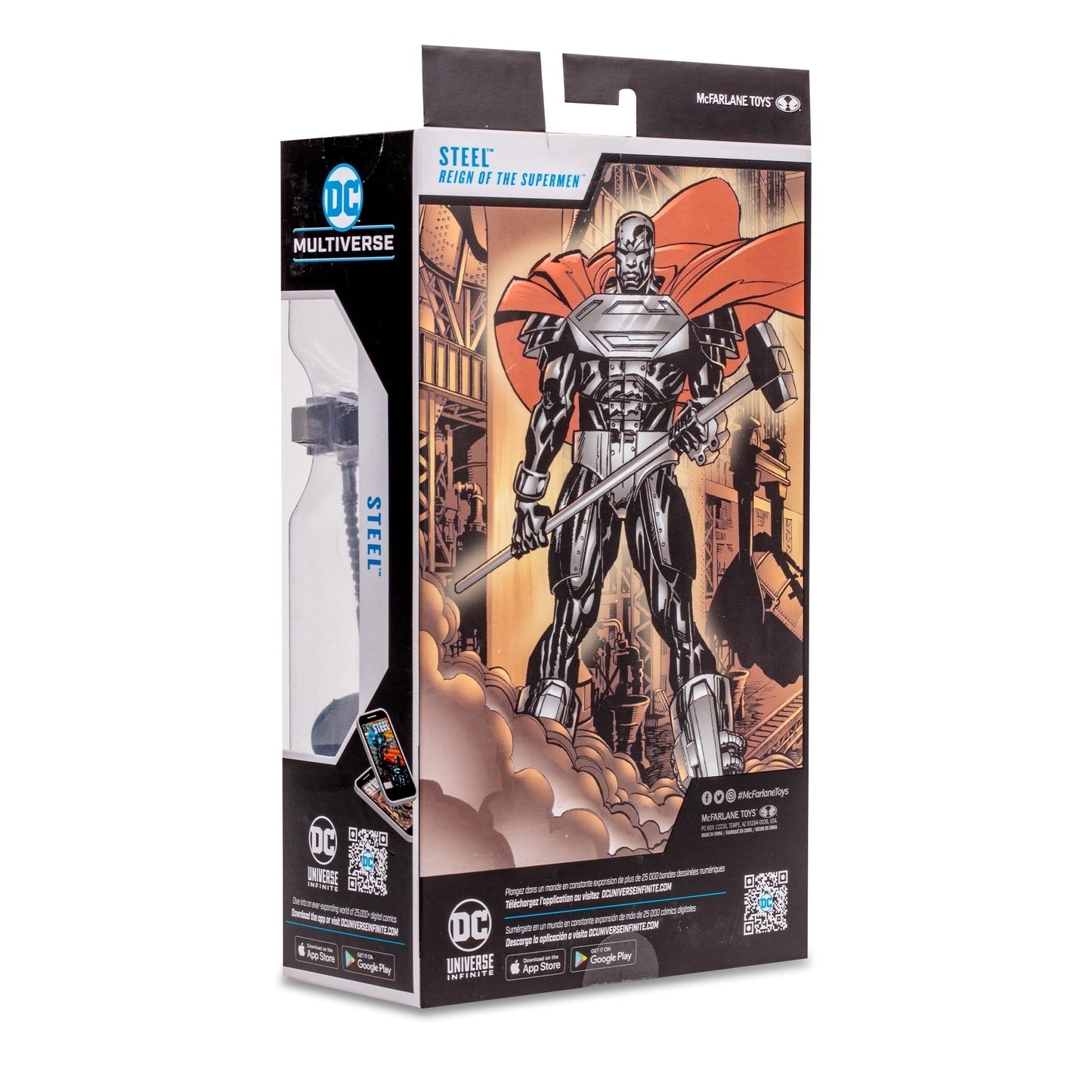 DC Multiverse - Reign of the Supermen - Steel - Platinum / Chase