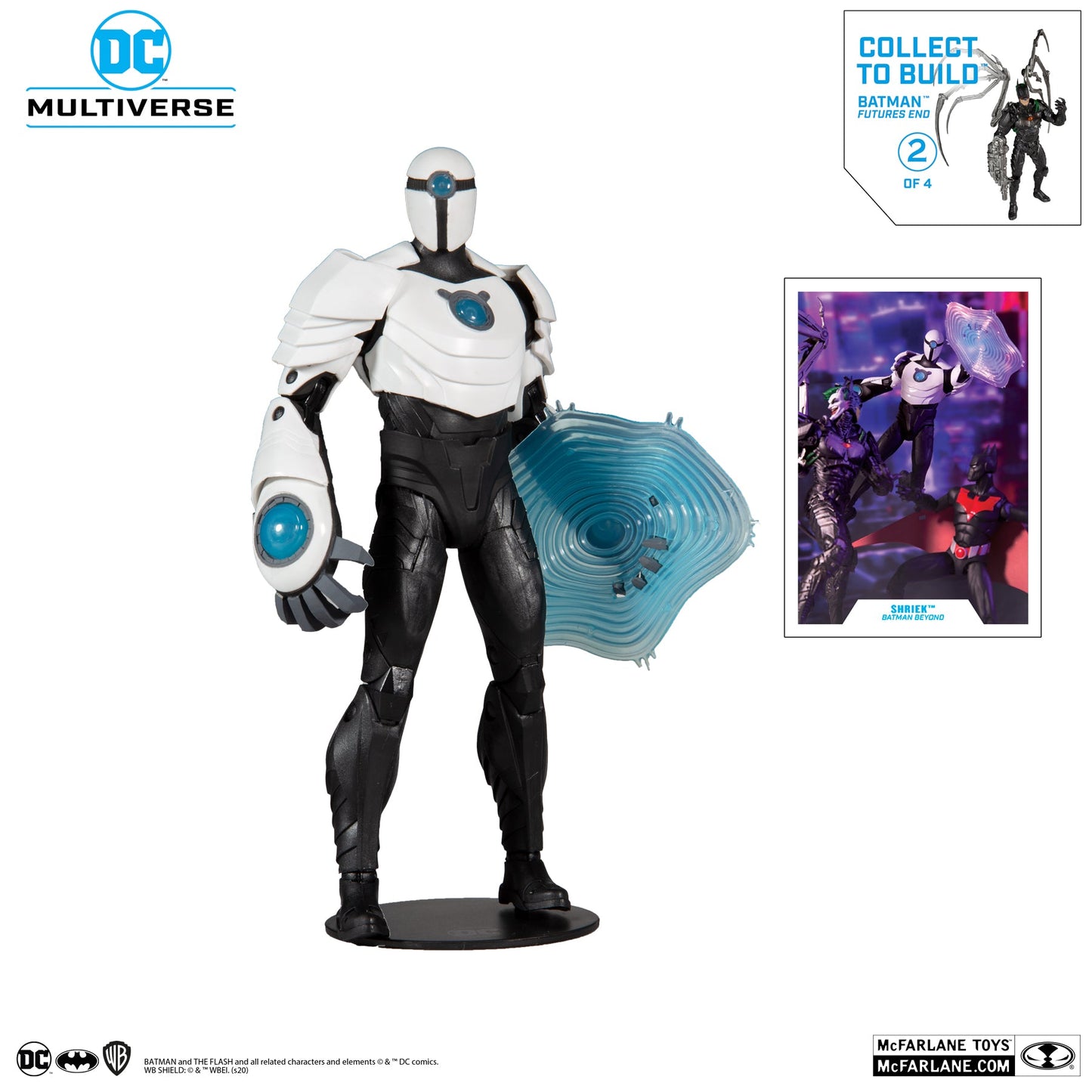 McFarlane Toys - SHRIEK (BATMAN BEYOND: FUTURES END BUILD-A)