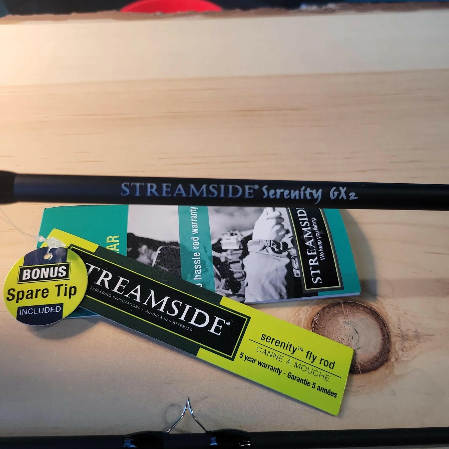 šStreamside Serenity Fly Rod 2pc LW8/9 9ft