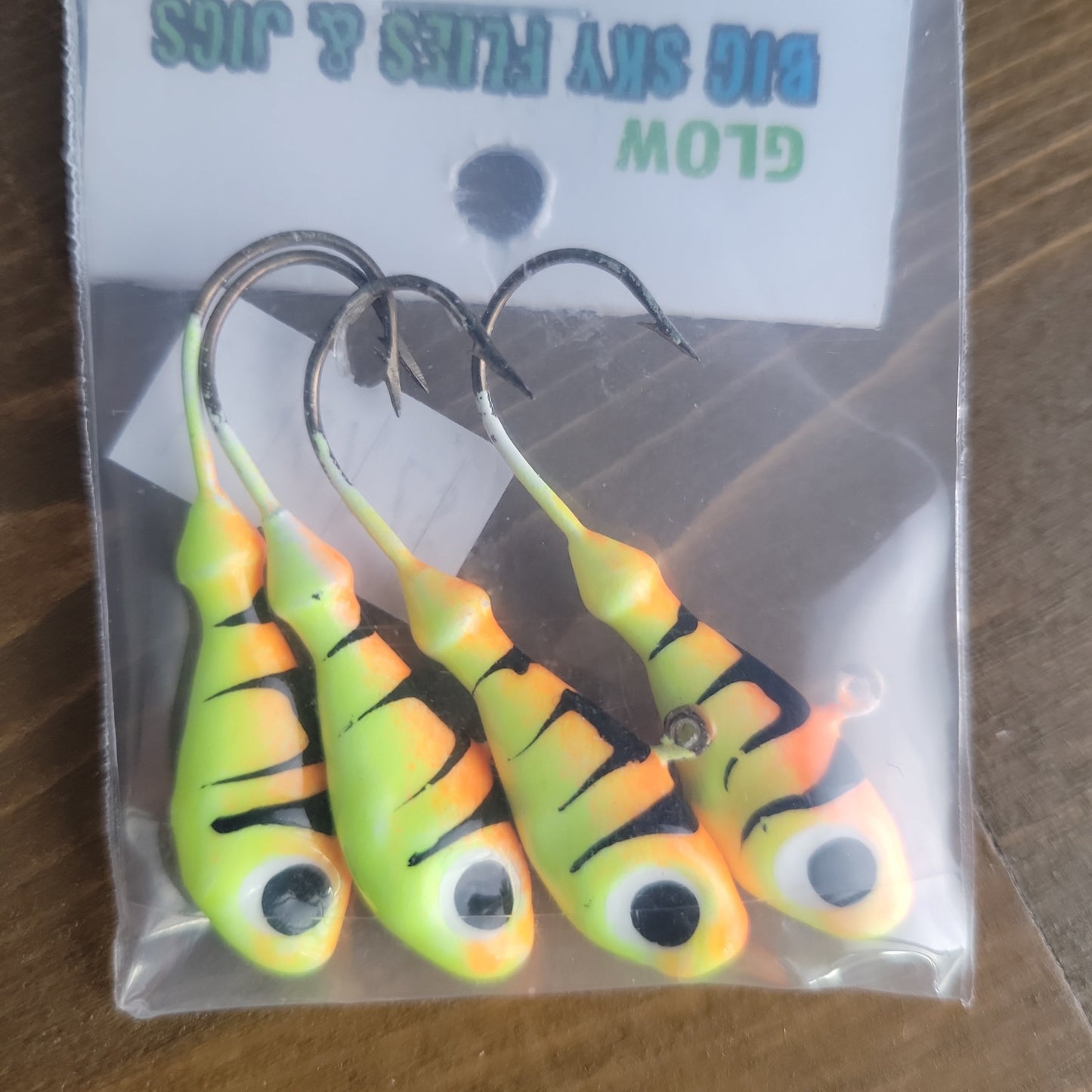 🍁Big Sky Deluxe Ultra Minnow 1/4oz Jigs 4/pack