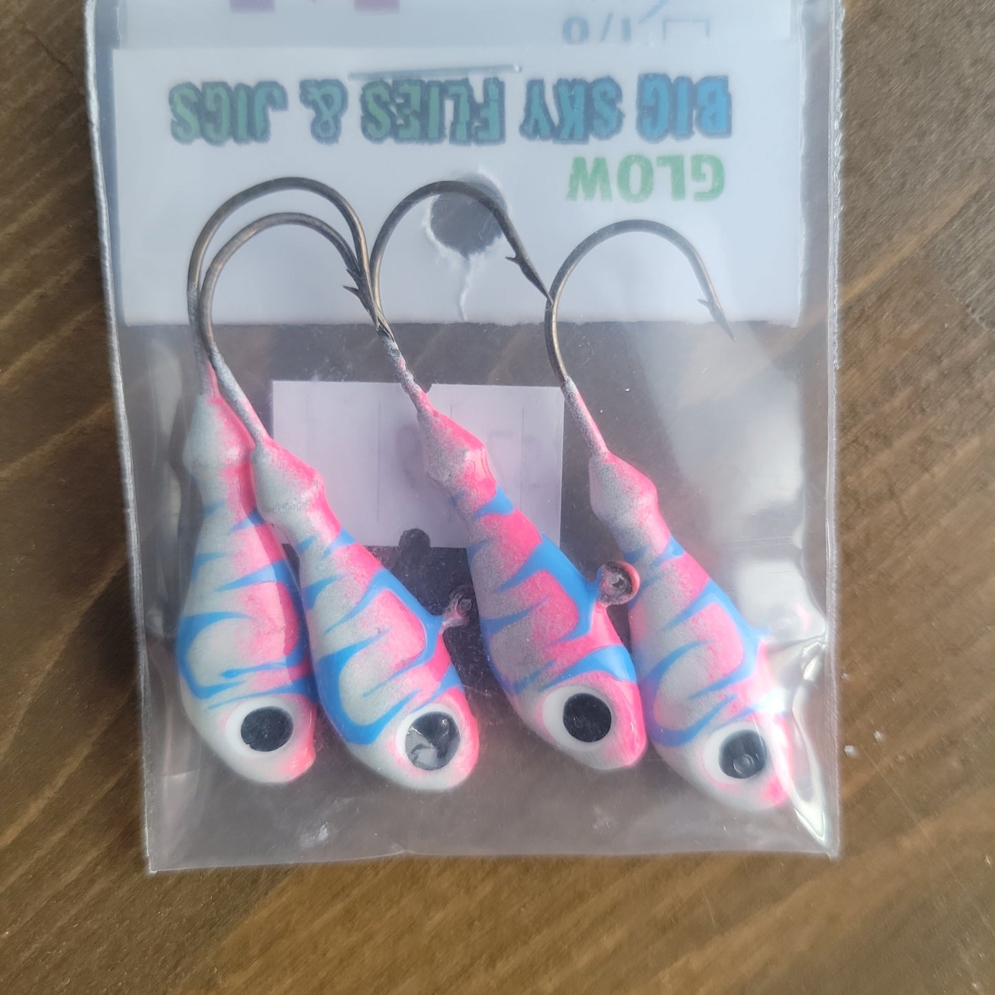 🍁Big Sky Deluxe Ultra Minnow 1/4oz Jigs 4/pack
