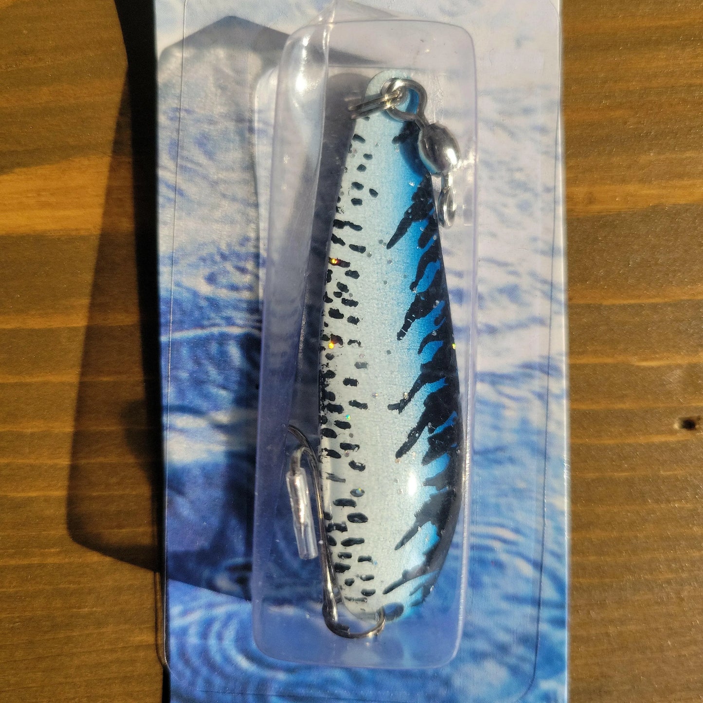 šCOMPAC Crocodile Lure 1/2oz Blue Tiger