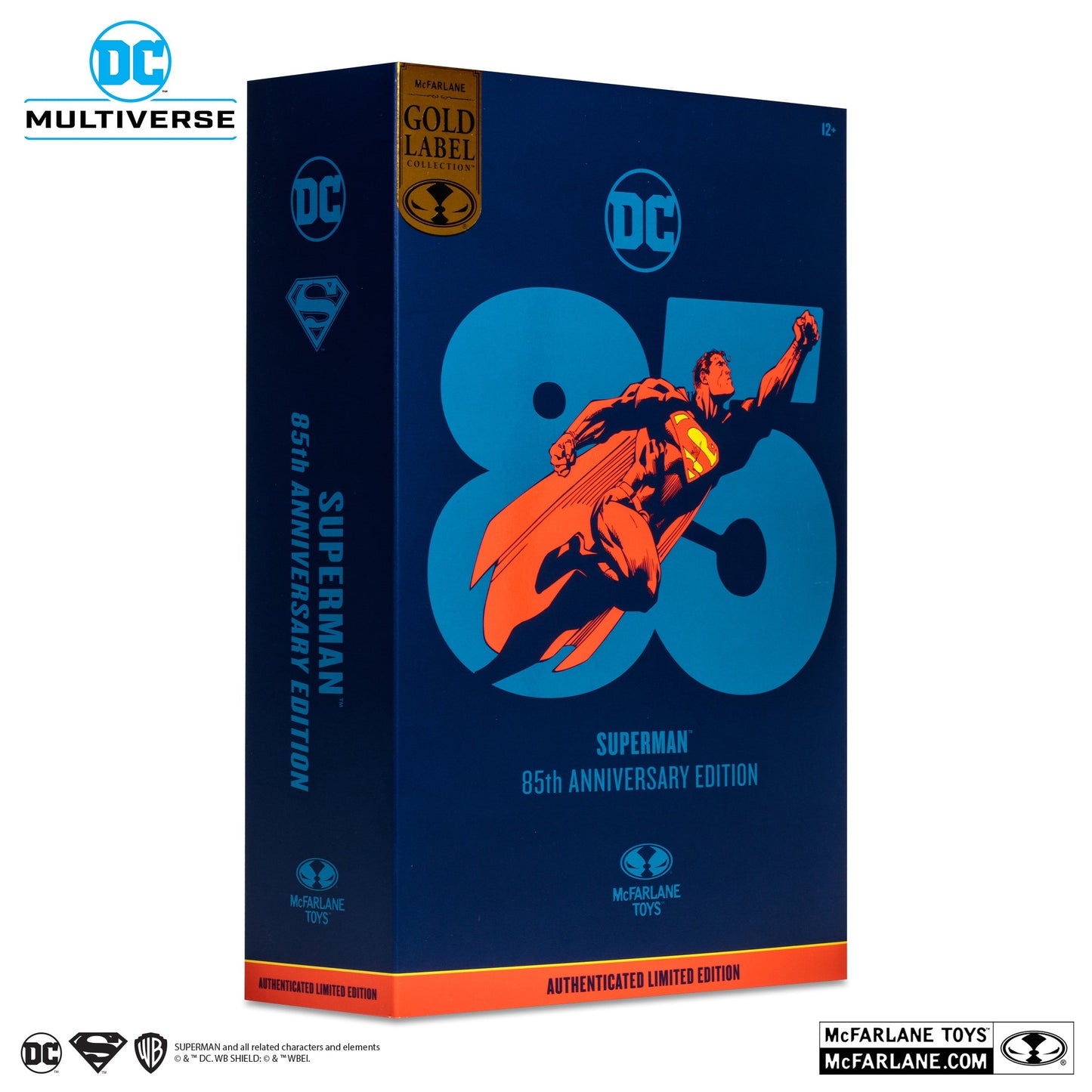 SUPERMAN 85TH ANNIVERSARY (GOLD LABEL) SDCC EXCLUSIVE
