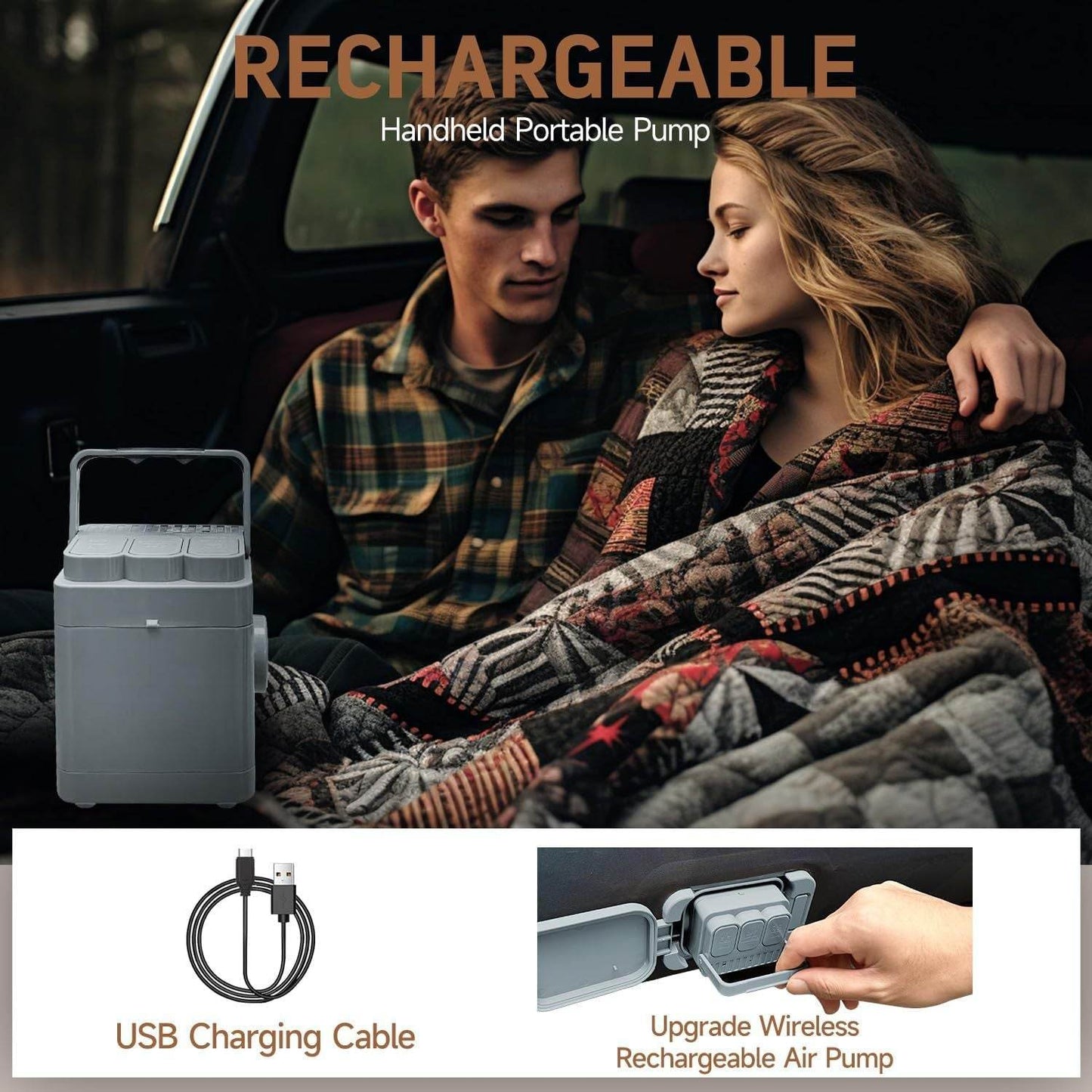 Inflatable Truck Bed Outdoor Camping Air Mattress 6.0-6.5ft