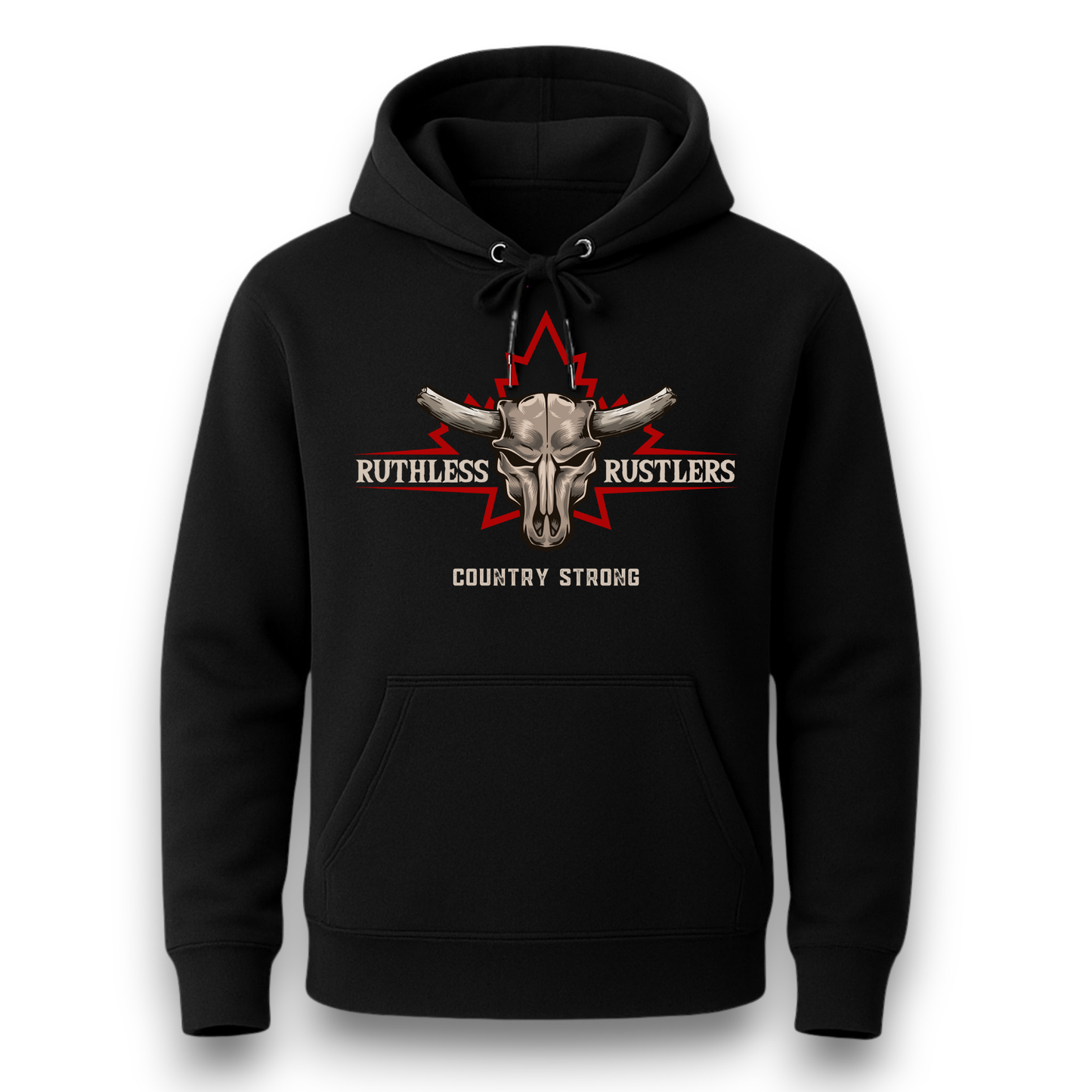 Ruthless Rustlers Country Strong Hoodie