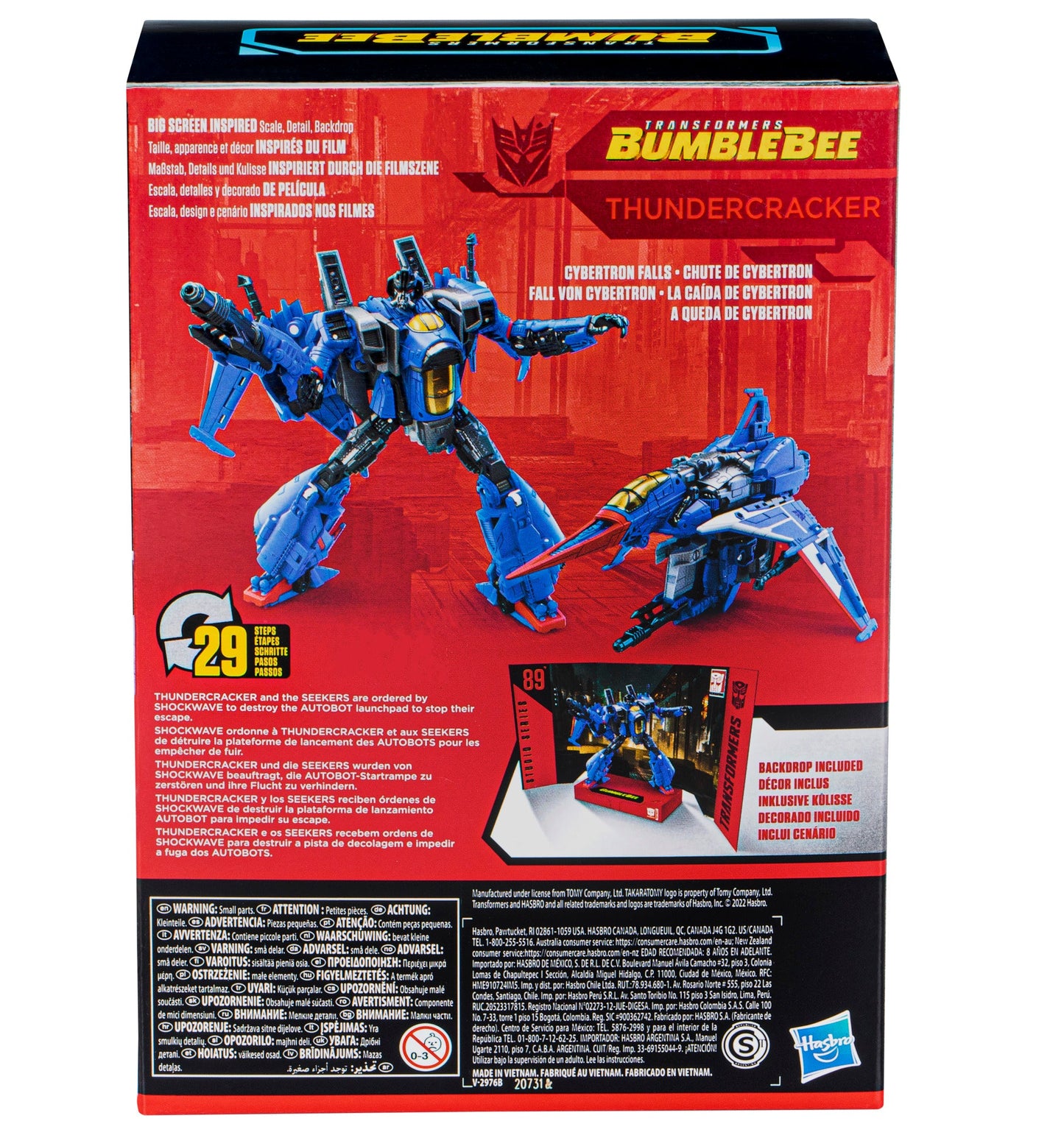 Transformers Studio Series 89 Voyager Transformers: Thundercracker