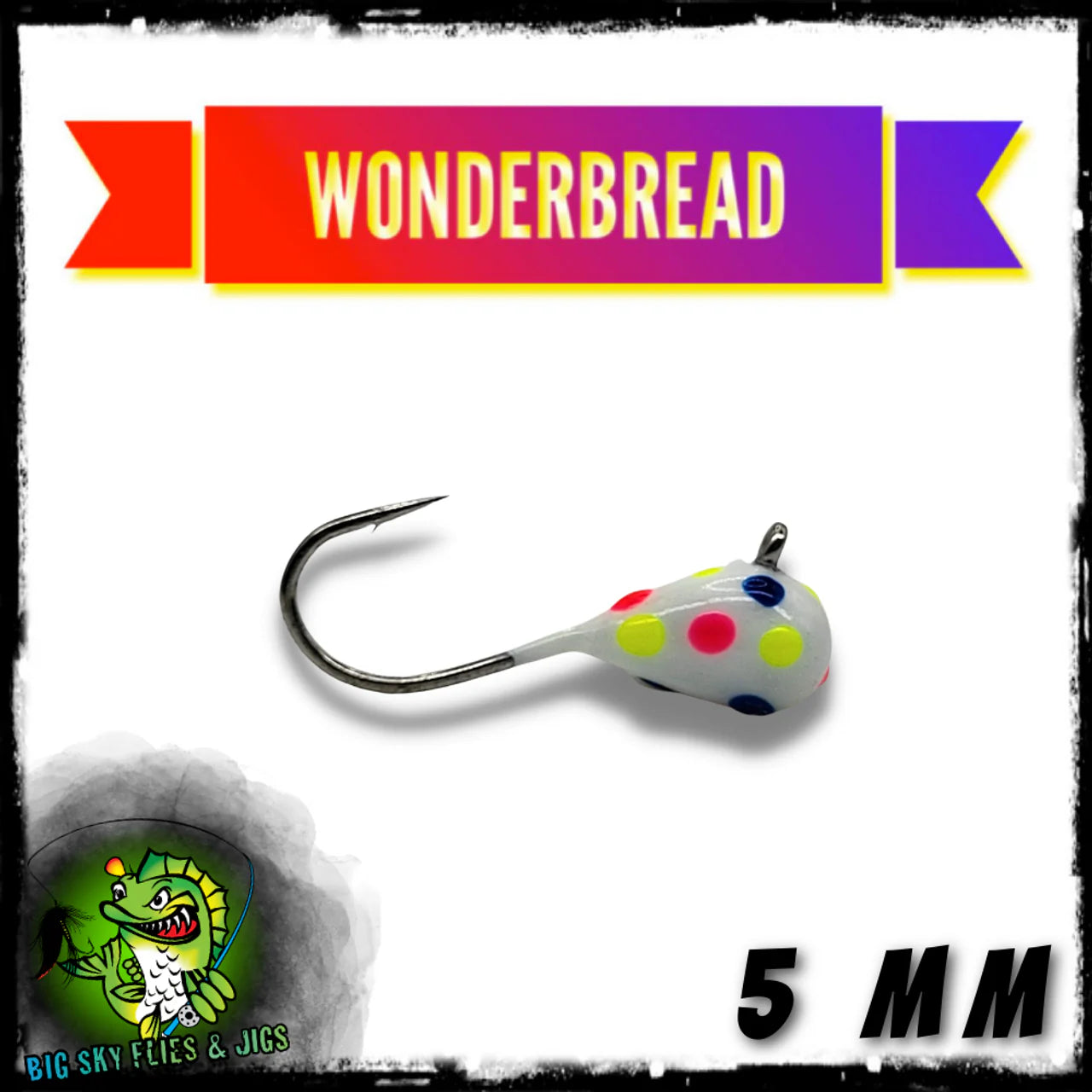 🍁Big Sky 5mm (1/16oz) Tungsten Jigs 2pk
