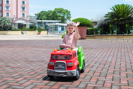 12V Dump Truck Kids Ride On Car with Remote Control