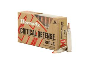 Hornady 223 Rem 55gr FTX Critical Defense Rifle Ammunition