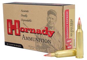 Hornady 22-250 Rem 50gr V-MAX Rifle Ammunition