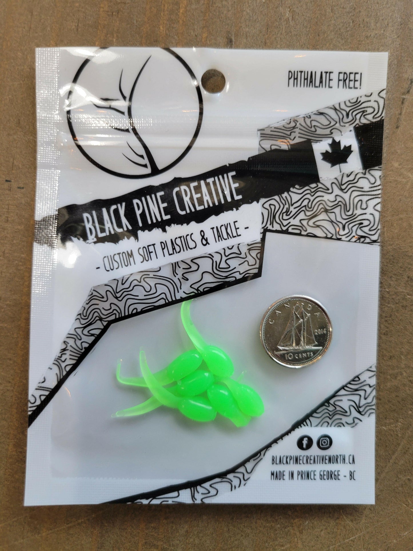 šBlack Pine Creative 1" MINI Minnow 6/pk