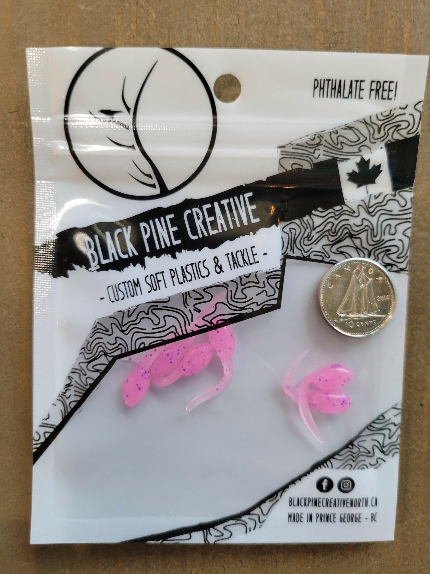 šBlack Pine Creative 1" MINI Minnow 6/pk