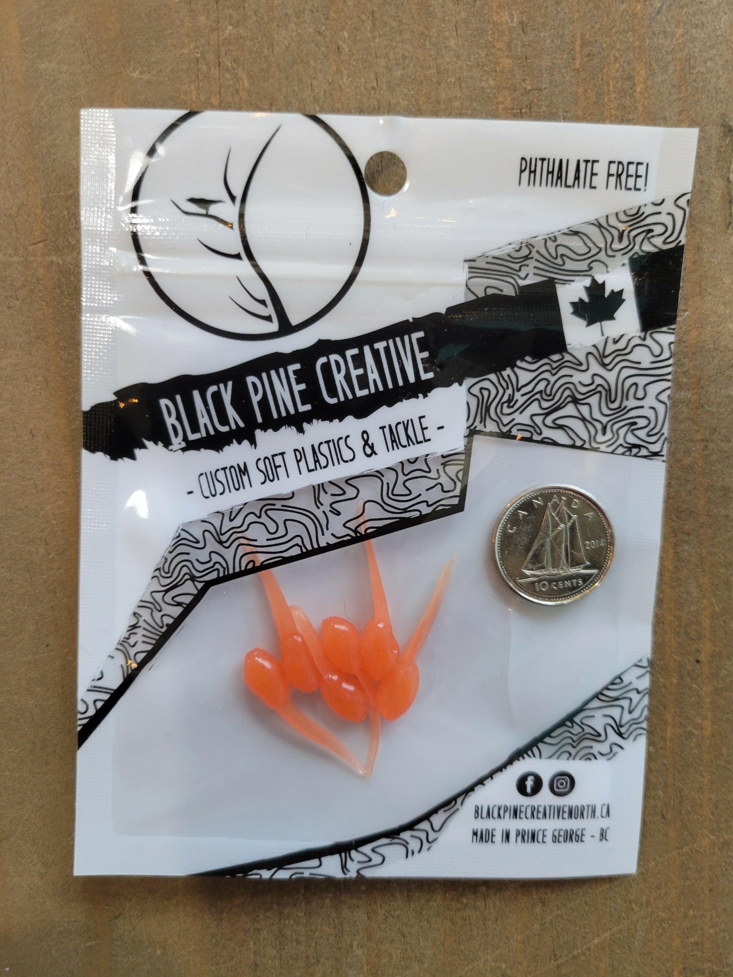 šBlack Pine Creative 1" MINI Minnow 6/pk