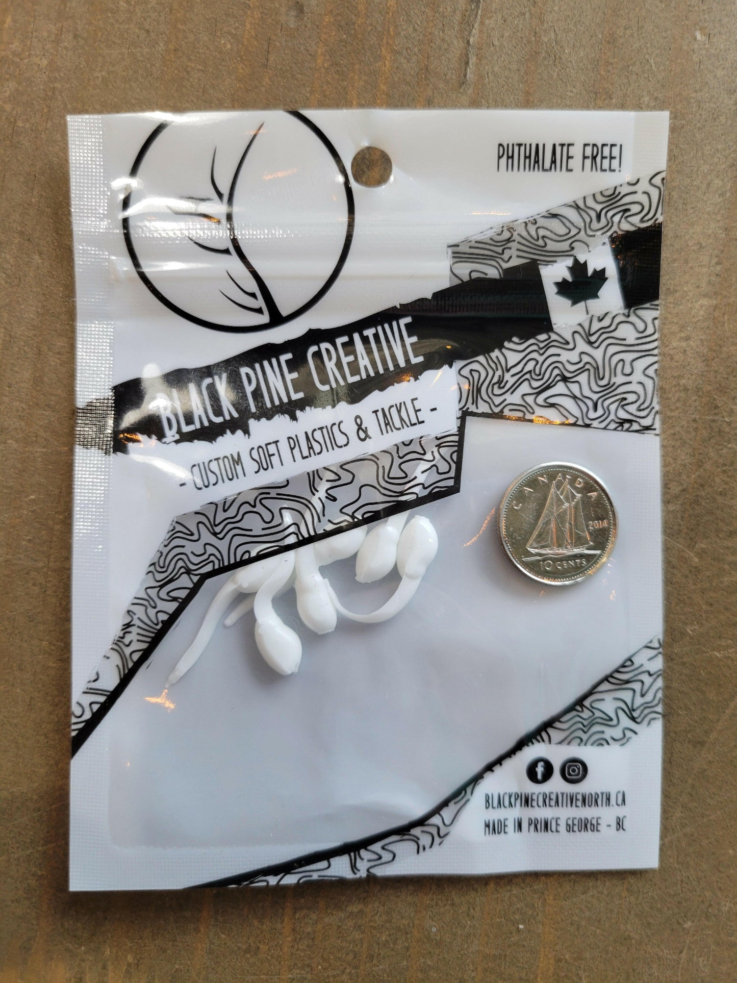 šBlack Pine Creative 1" MINI Minnow 6/pk