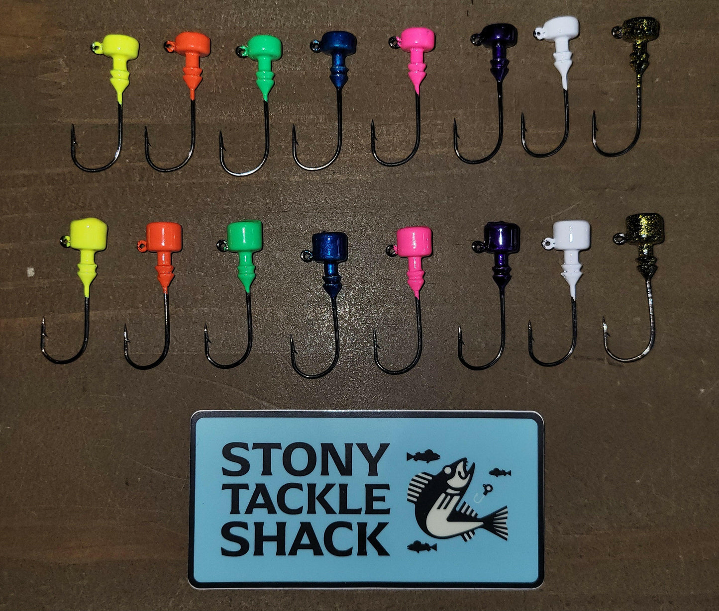 🍁Big Sky 3/16oz Ned Head Jigs 4/pk
