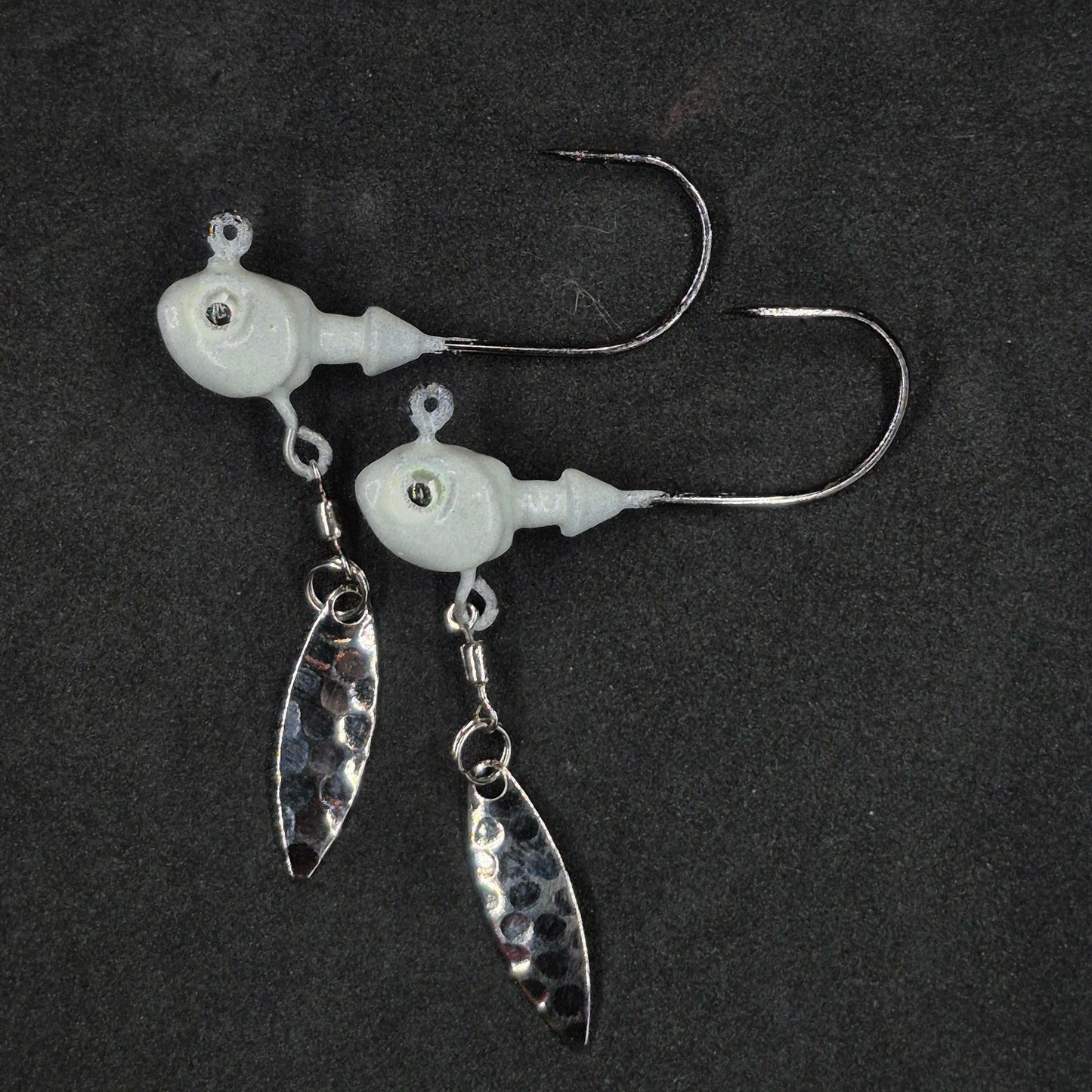 🍁Big Sky Cyclone 1/2oz Hecla Hammer Jigs w/Flasher