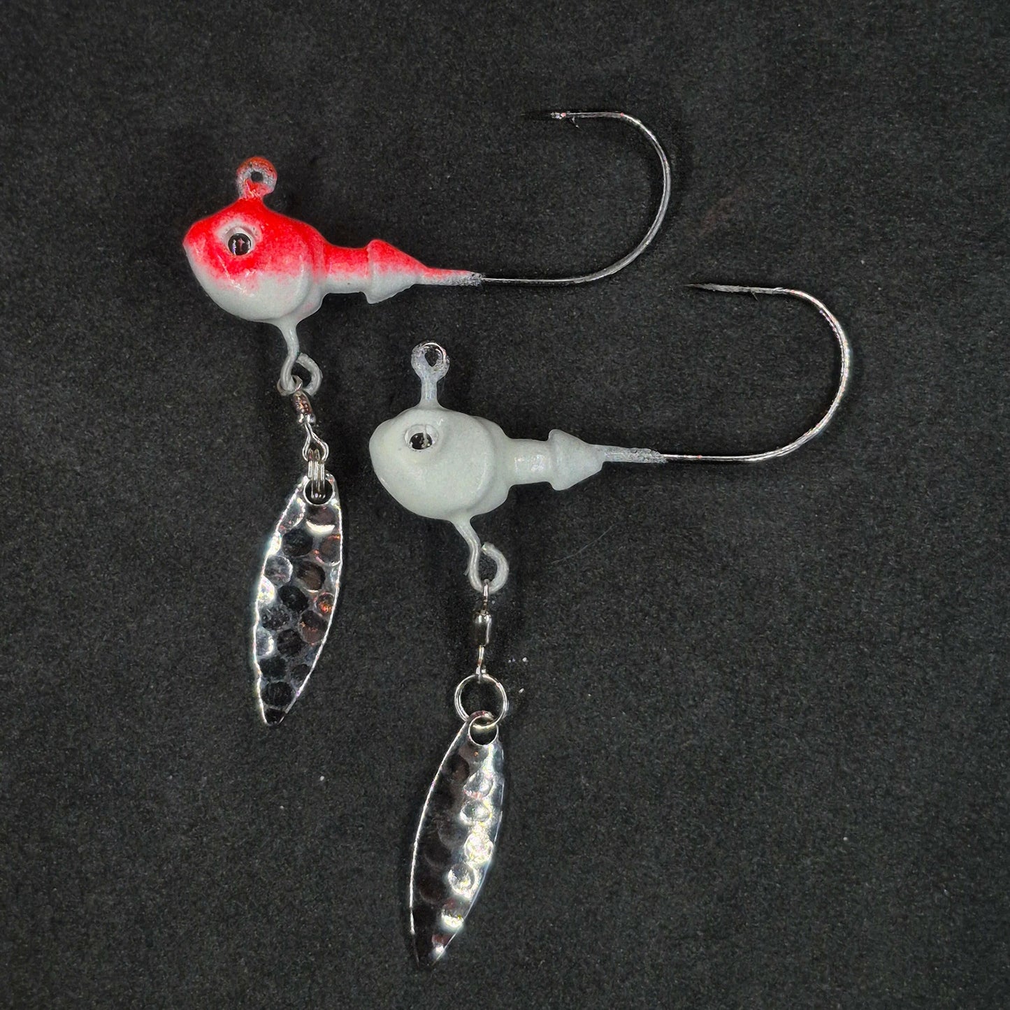 🍁Big Sky Cyclone 1/2oz Hecla Hammer Jigs w/Flasher