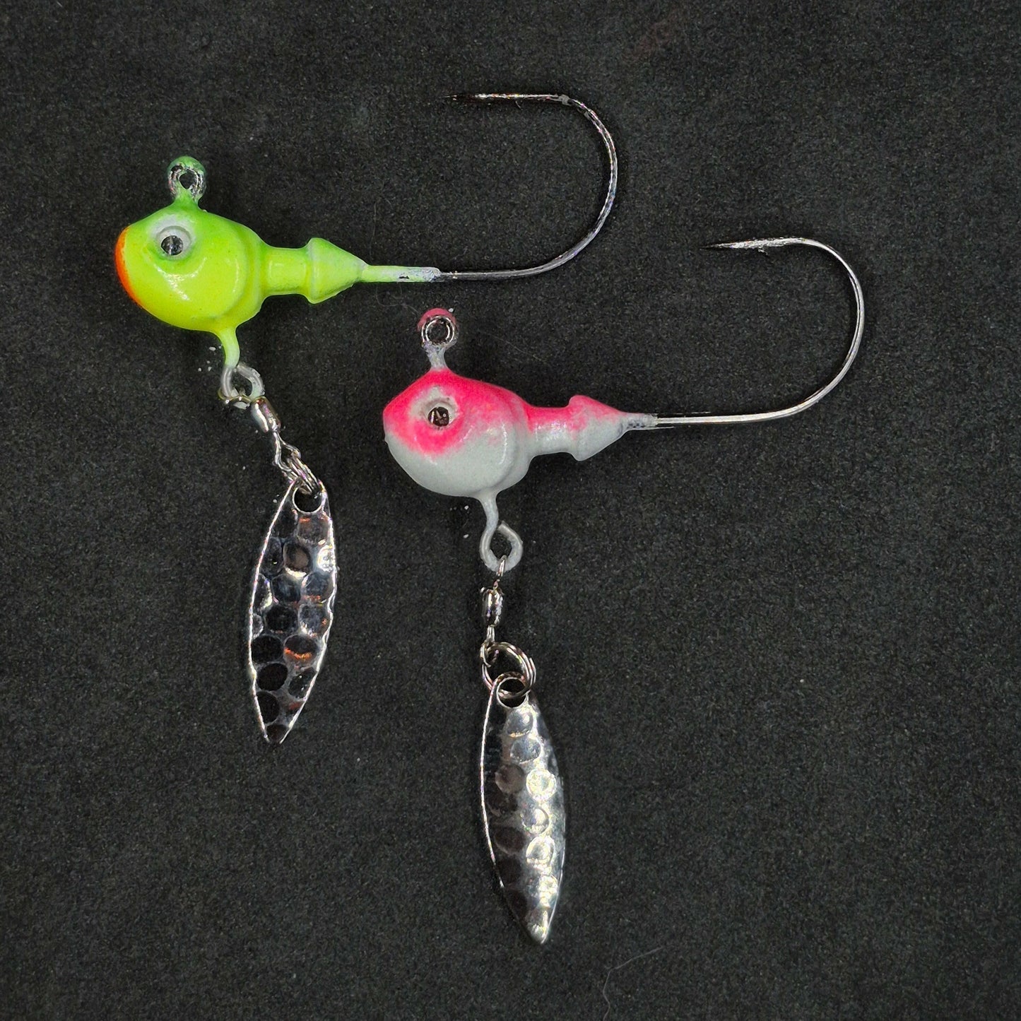 🍁Big Sky Cyclone 1/2oz Hecla Hammer Jigs w/Flasher
