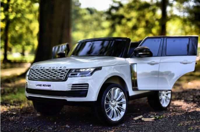 2026 Range Rover HSE 2 Seater 24V Kids Ride On Car With Remote Control DELUXE MODEL WITH LEATHER SEATS AND RUBBER TIRES