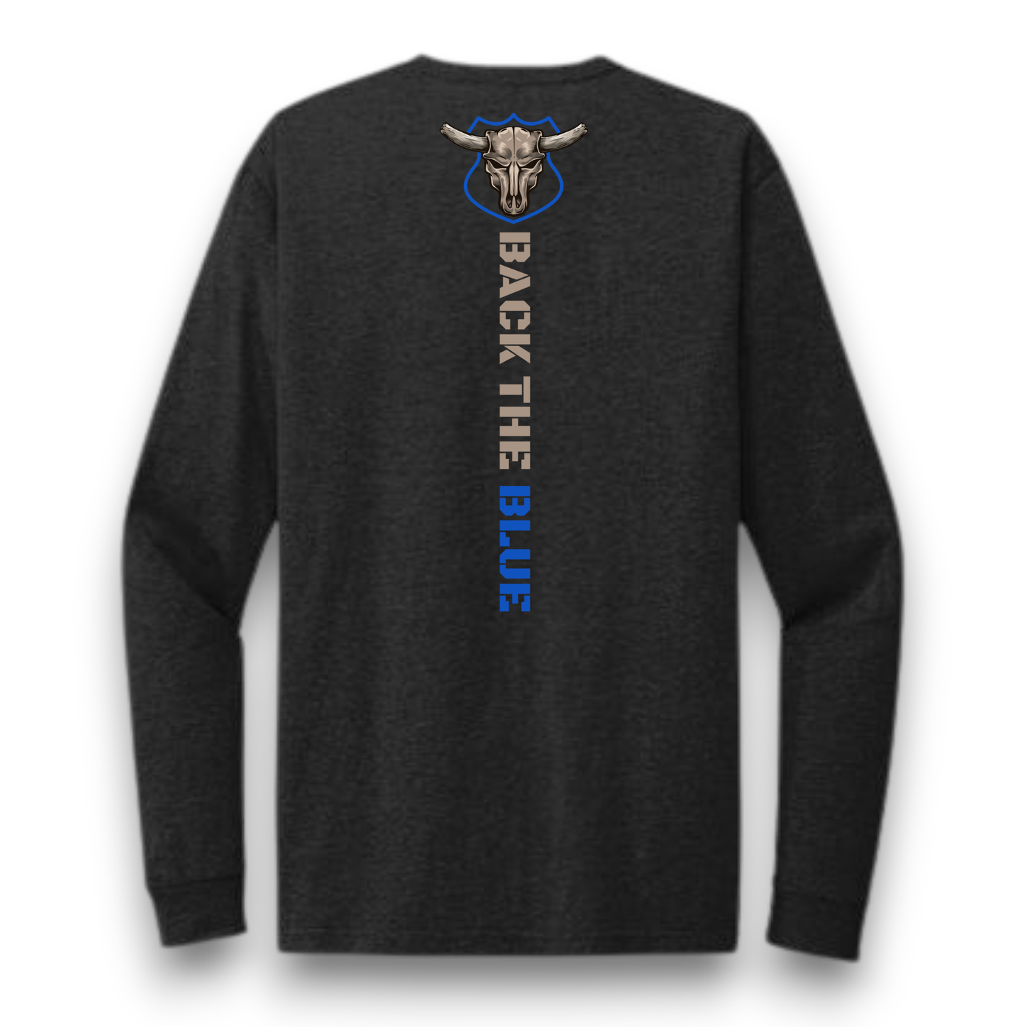 Ruthless Rustlers Back The Blue Long Sleeve T-Shirt