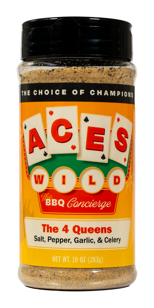 Aces Wild BBQ The 4 Queens SPGC Seasoning