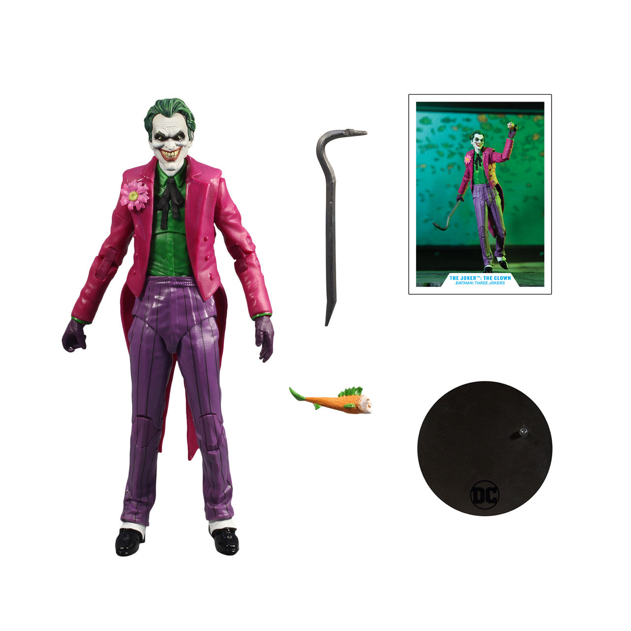 McFarlane Toys - The Joker: The Clown - Death in the Family (Batman: Three Jokers)