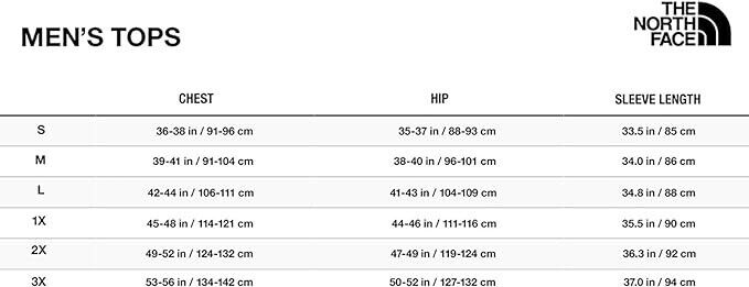 THE NORTH FACE Men's Wander Long Sleeve Tee Size 2XL