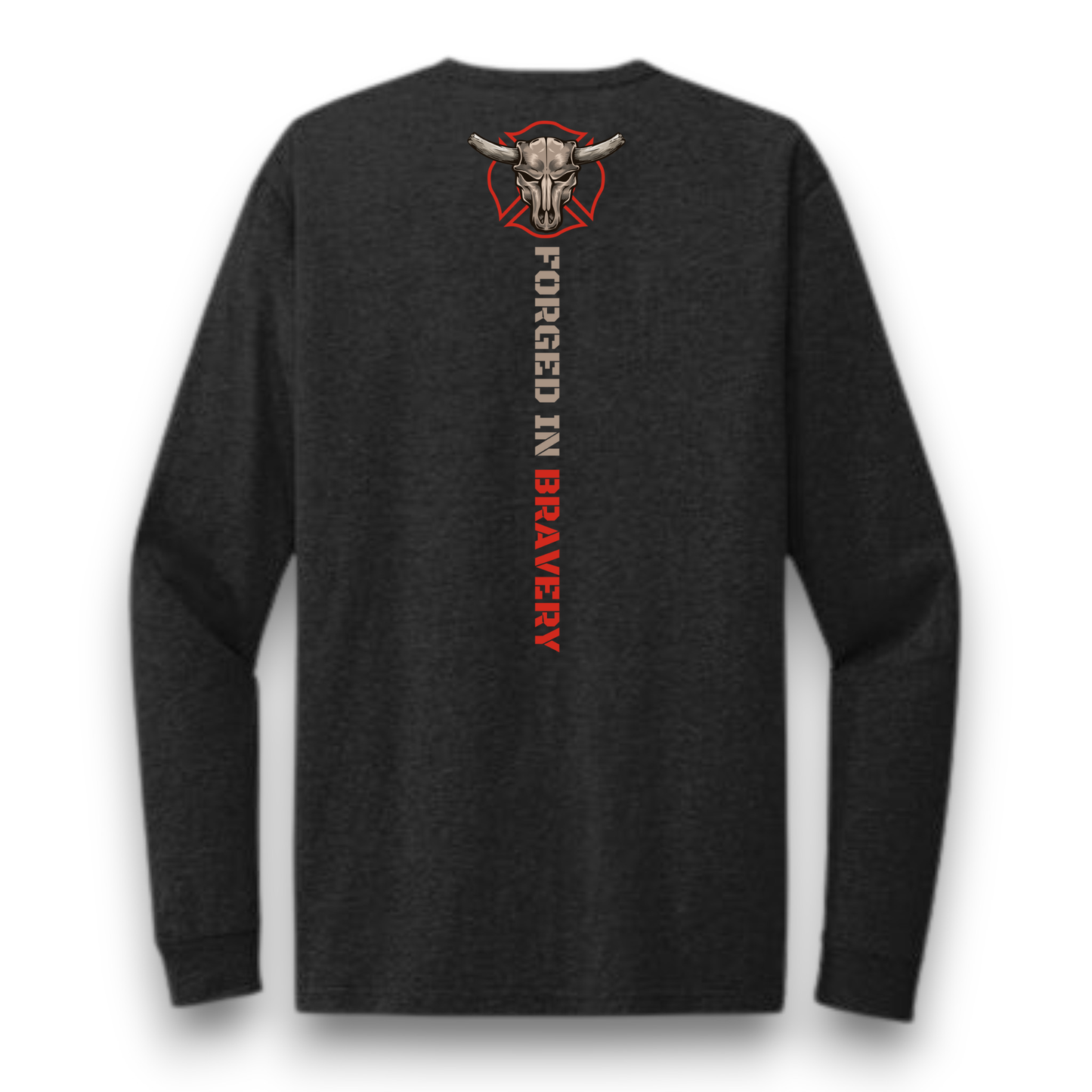 Ruthless Rustlers Forged In Bravery Long Sleeve T-Shirt