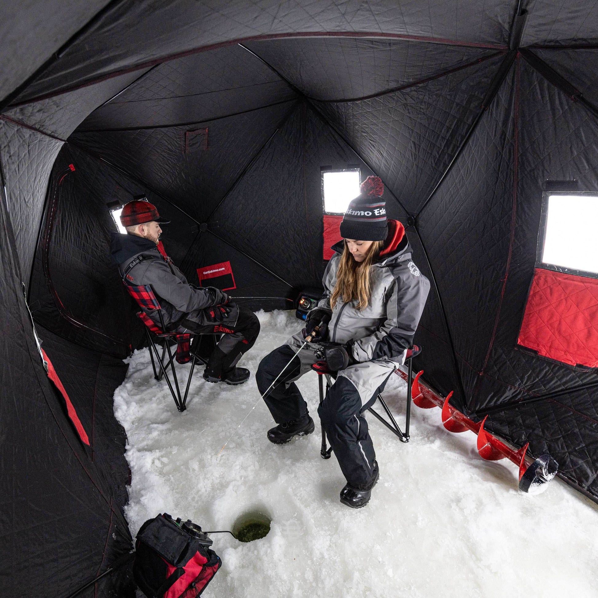 Eskimo Pop Up Shelter - Quickfish 6i Insulated Shelter - Uncle Mike's Outdoors and More!