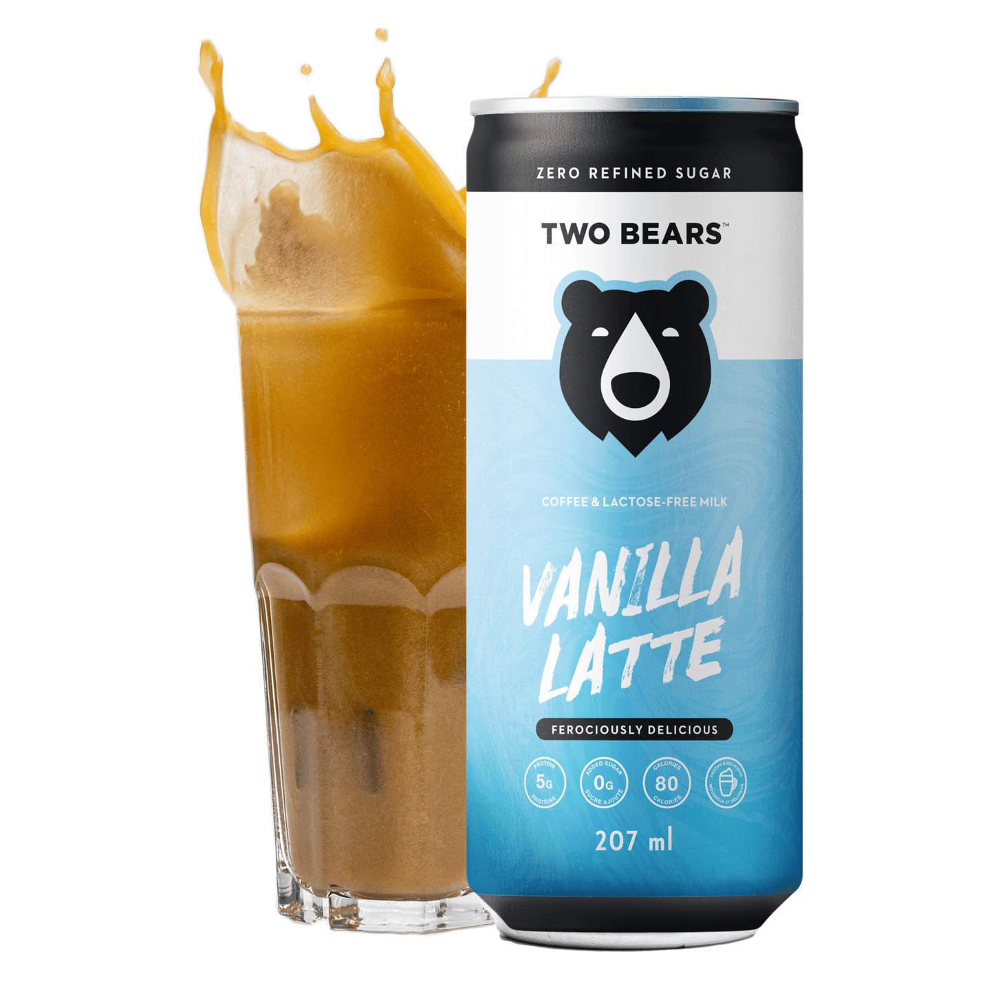 Lactose-Free Dairy Vanilla Latte (207 ml)