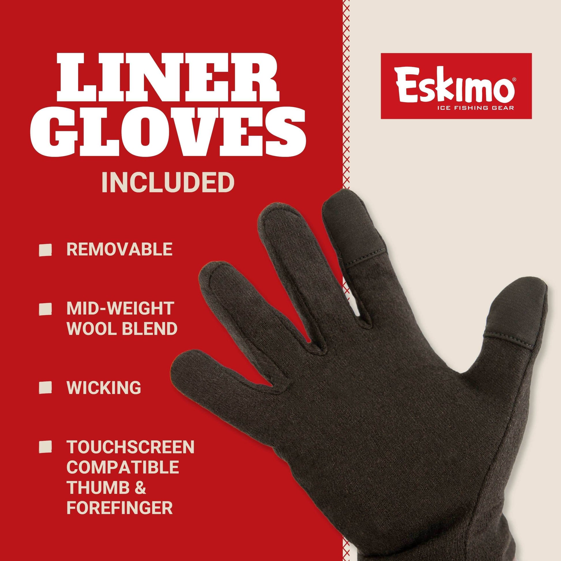 Eskimo Clothing - Buffalo Plaid Mitts - Uncle Mike's Outdoors and More!