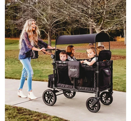 Wonderfold W4 Luxe Quad Stroller Wagon