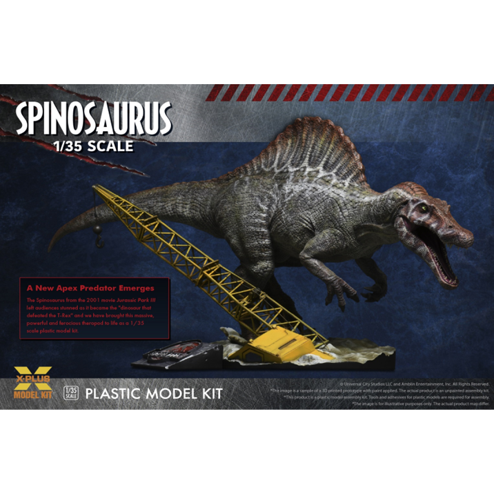 Jurassic Park III Spinosaurus Plastic Model Kit
