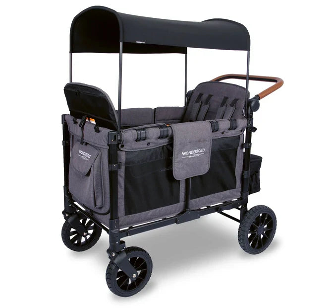 Wonderfold W4 Luxe Quad Stroller Wagon
