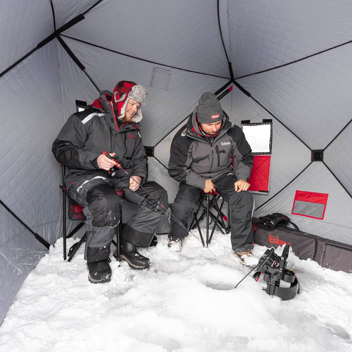 Eskimo Pop Up Shelter - Quickfish 3HD, 3 Person - Uncle Mike's Outdoors and More!