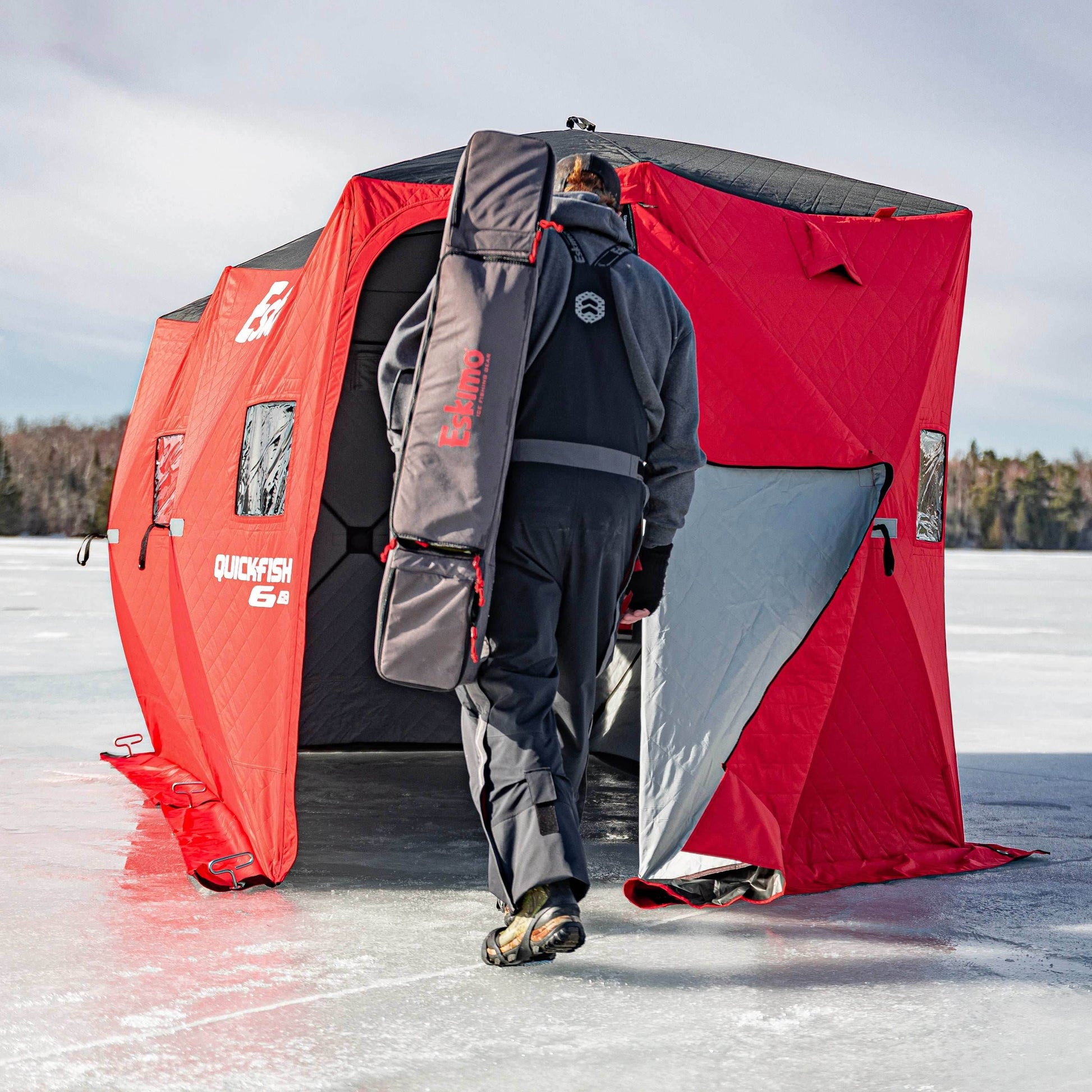 Eskimo Pop Up Shelter - Quickfish 6HD, 6 Person - Uncle Mike's Outdoors and More!