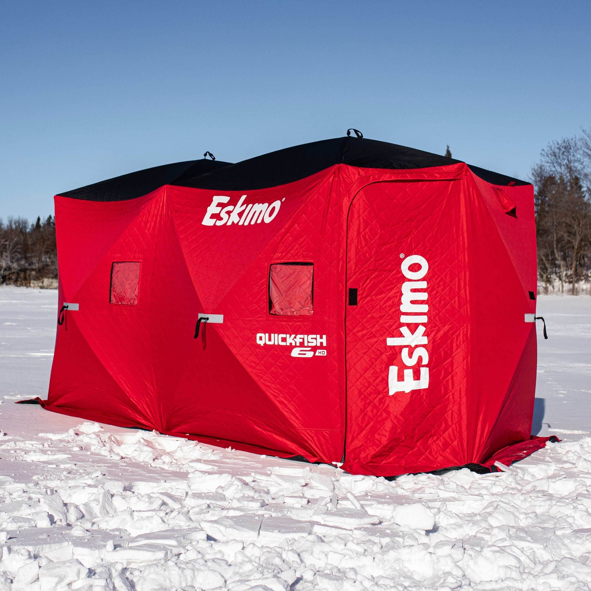 Eskimo Pop Up Shelter - Quickfish 6HD, 6 Person - Uncle Mike's Outdoors and More!