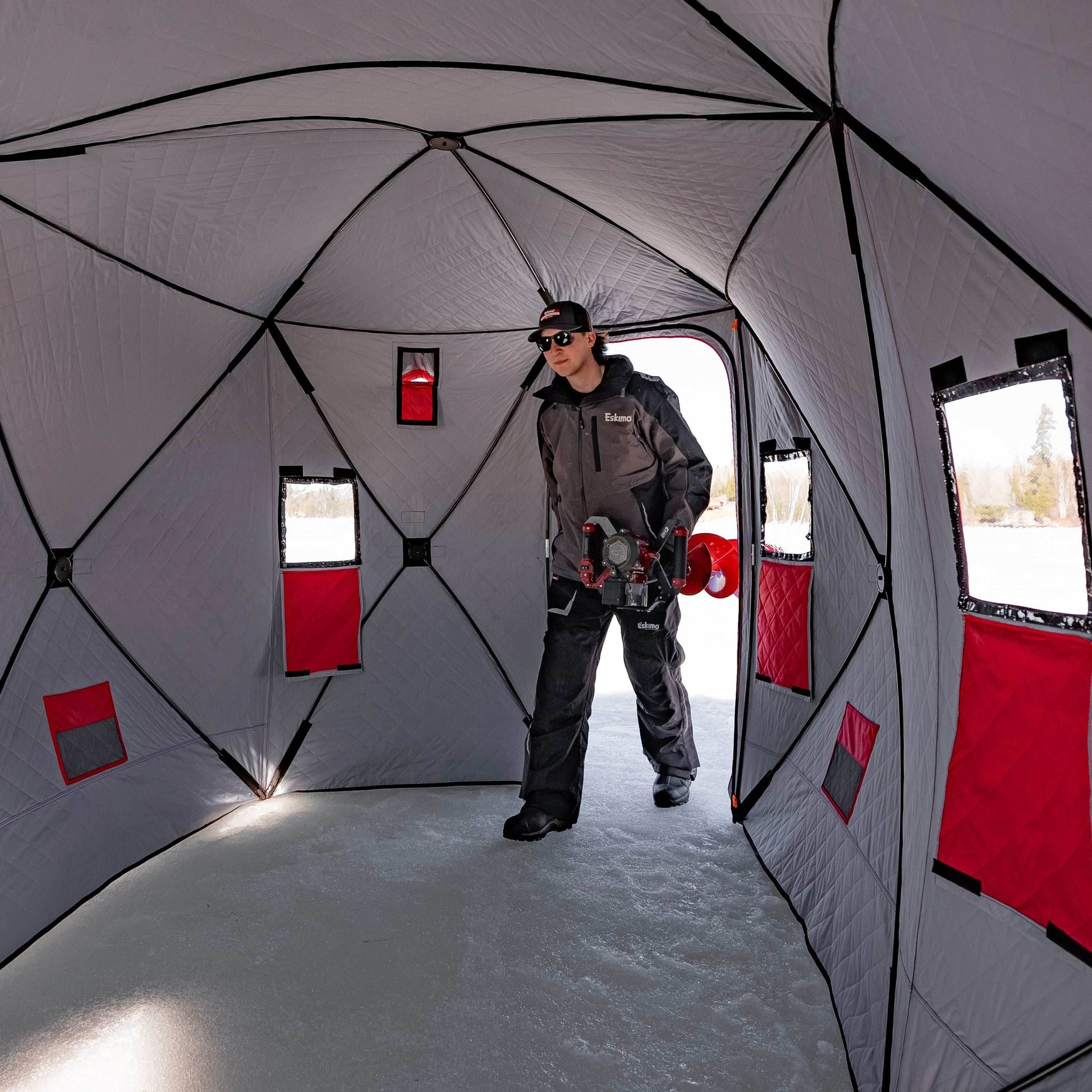 Eskimo Pop Up Shelter - Quickfish 6HD, 6 Person - Uncle Mike's Outdoors and More!