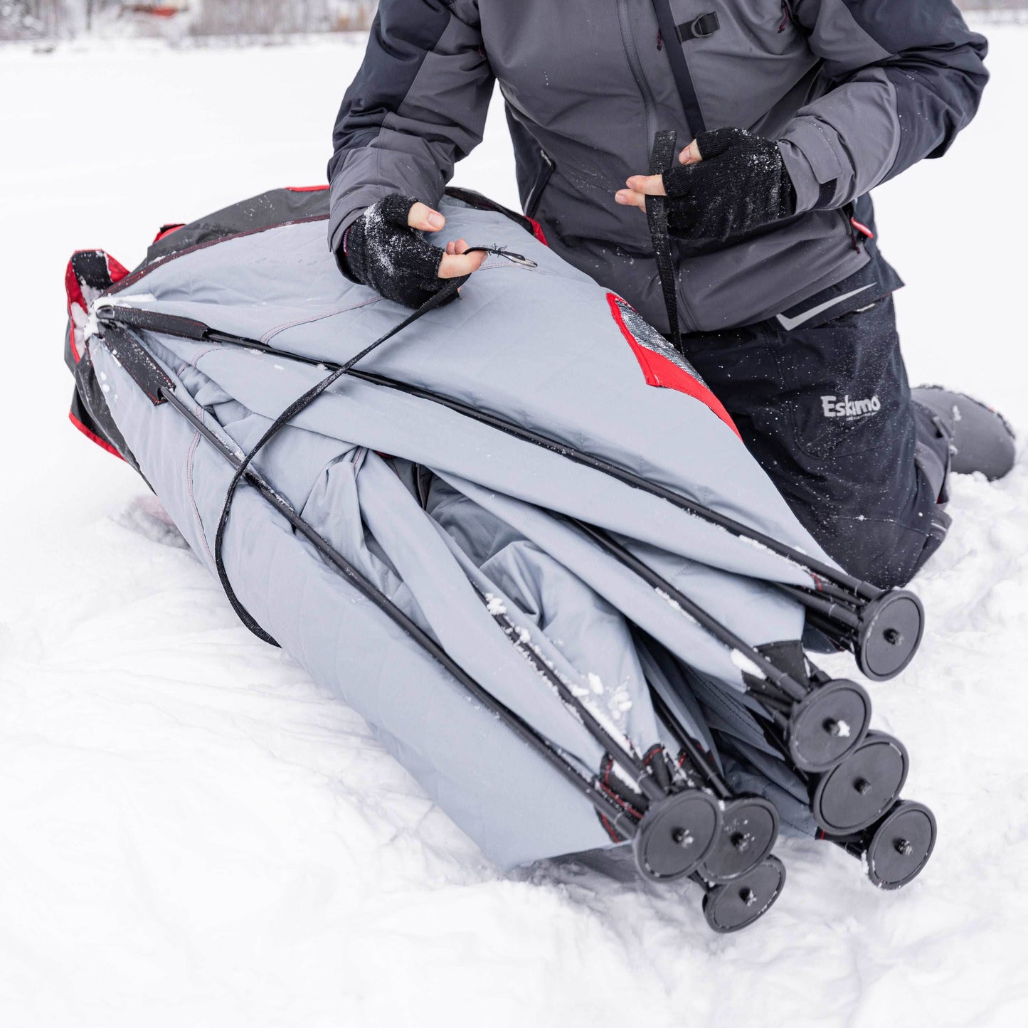 Eskimo Pop Up Shelter - Quickfish 6HD, 6 Person - Uncle Mike's Outdoors and More!