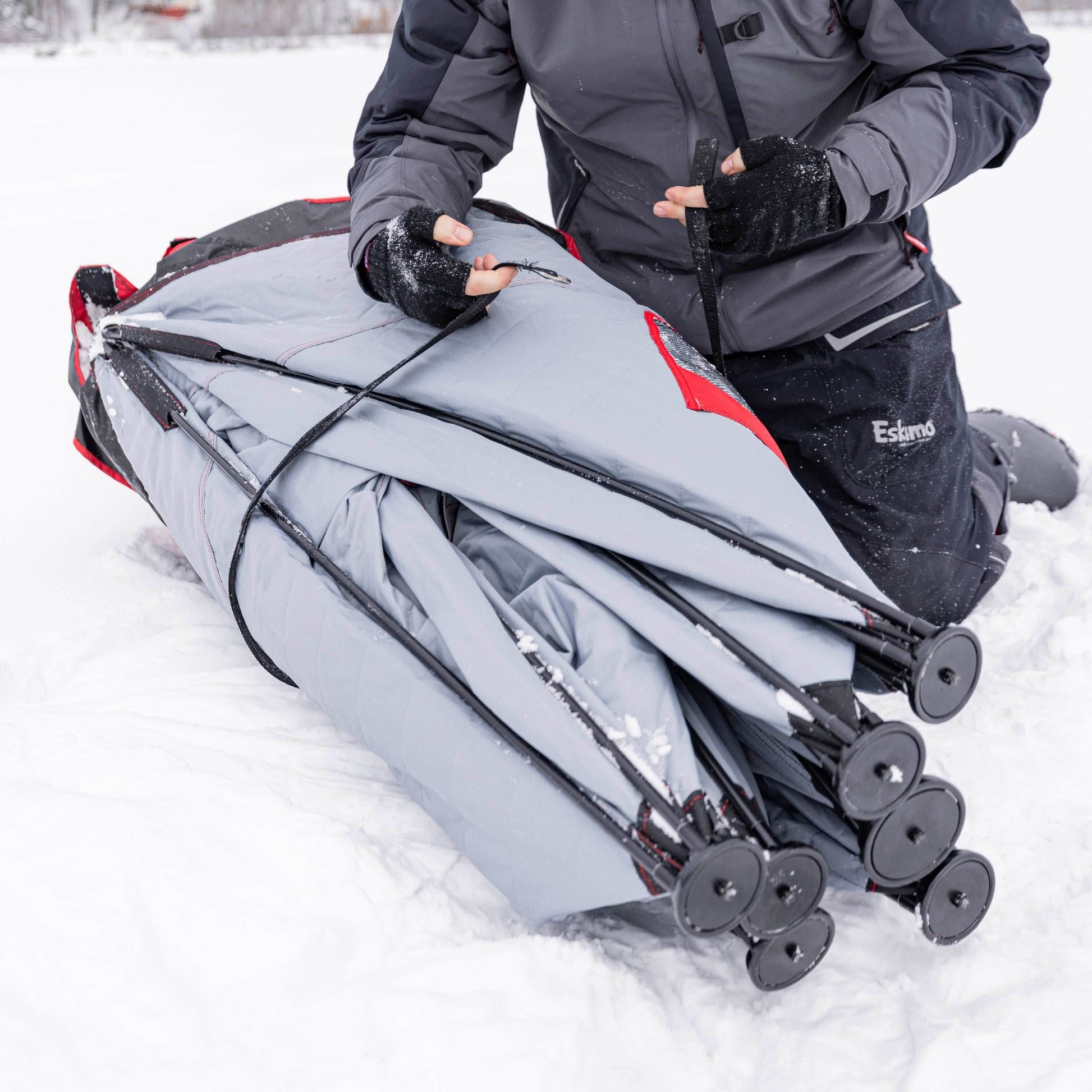 Eskimo Pop Up Shelter - Quickfish 6HD, 6 Person - Uncle Mike's Outdoors and More!