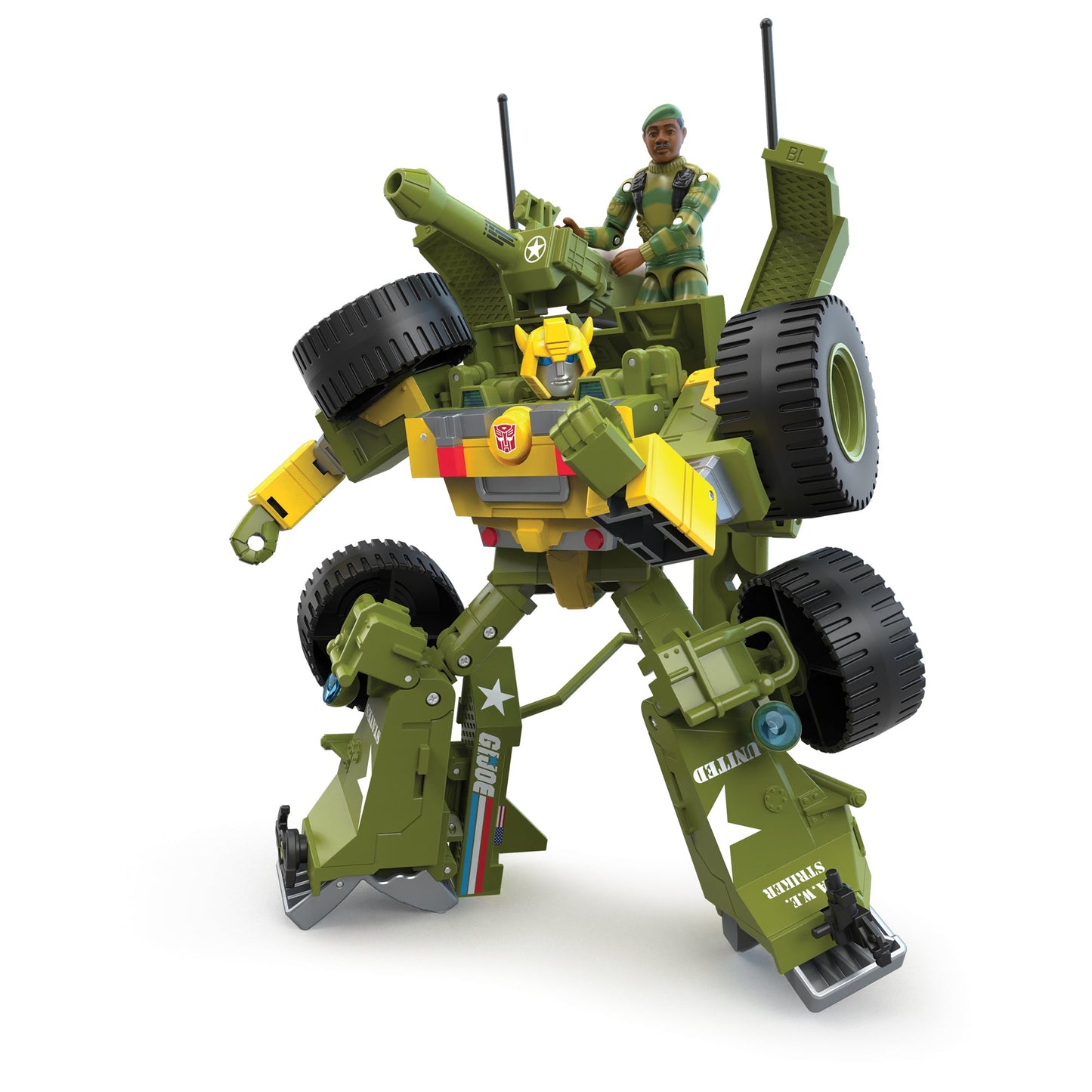 Transformers Collaborative: G.I. Joe Mash-Up, Bumblebee A.W.E. Striker & Lonzo Stalker Wilkinson